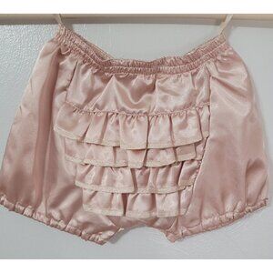 Vintage Luna Luna Ruffled Bloomers Infant Size 3 Mo Unerpants Diaper Cover